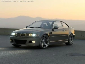bmw m3 e46 3D Model