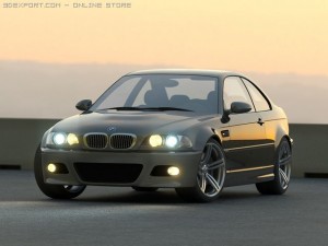 bmw m3 e46 3Dモデル