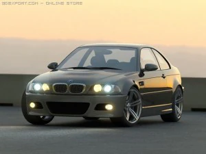 bmw m3 e46 3D Model