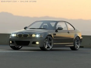 bmw m3 e46 3D Model