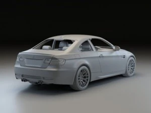 bmw m3 e92 3D Model