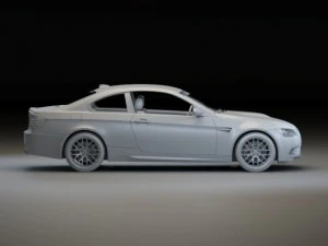 bmw m3 e92 3D Model
