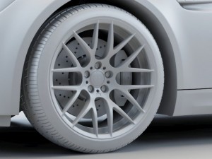 bmw m3 e92 3D मॉडल