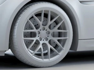 bmw m3 e92 3D Model