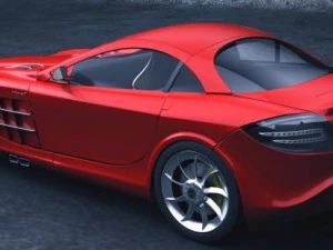 slr mclaren mercedes 3D Model