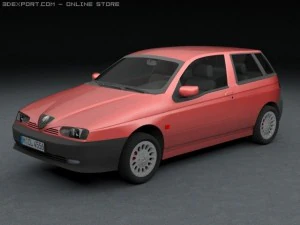 Альфа Ромео 145 3D Модель