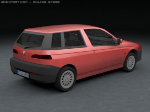 alfa romeo 145 3D-Modell