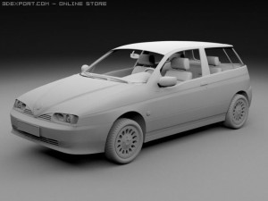 alfa romeo 145 3D-Modell