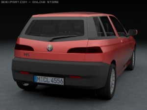 alfa romeo 145 3D-Modell