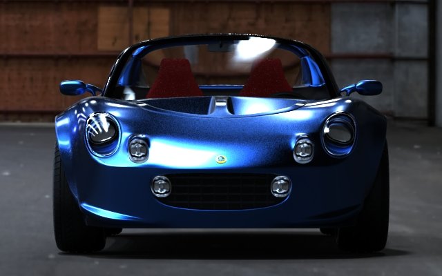 lotus elise 2000 3D Model .c4d .max .obj .3ds .fbx .stl .blend 