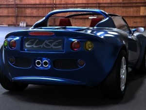 lotus elise 2000 3D Model