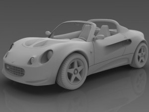lotus elise 2000 3D Model