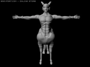 centaure Modèle 3D