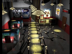 theater Modello 3D