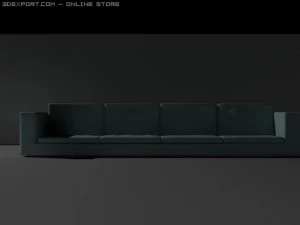sofa  tables with different materials 3D Model