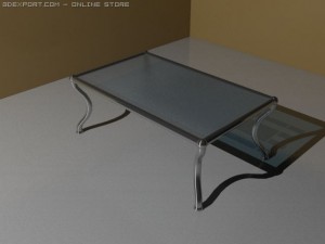 sofa  tables with different materials Modèle 3D