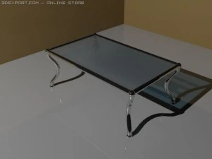 sofa  tables with different materials 3D Model
