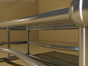sofa  tables with different materials 3D Model