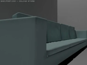 sofa  tables with different materials 3D Model