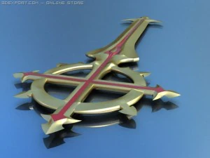 miecz anioła Model 3D
