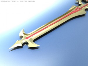 sword of angel 3D 모델