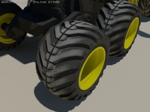 harvester Model 3D