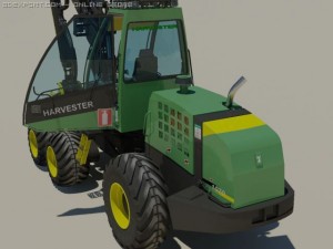 harvester Model 3D