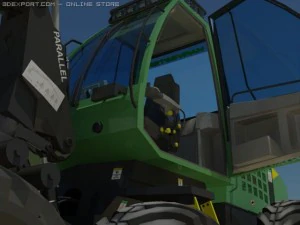 harvester 3D Model