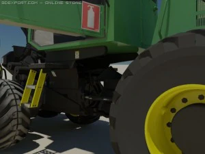 harvester 3D Model