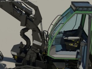 harvester Model 3D