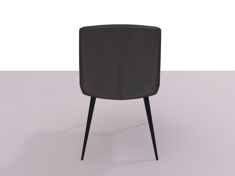 chaise gris fonce 3D Model in Stool 3DExport