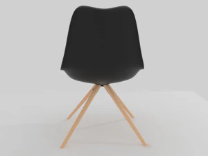 chaise3 noir 3D Model