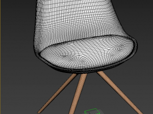 chaise3 noir 3Dモデル