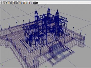 gateway of india Modelo 3D