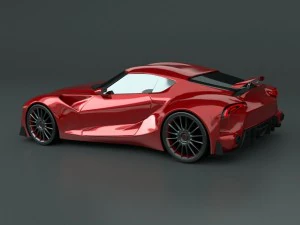 toyota ft 1 concept restyled 3D Model