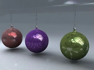 decorazione natalizia Modello 3D