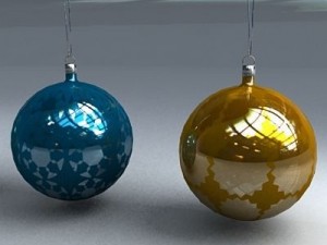 christmas decoration 3D 模型