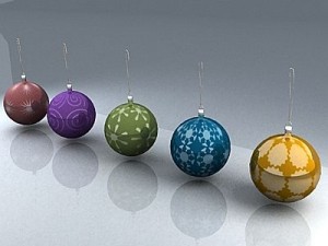 christmas decoration 3D 模型