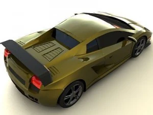 custom lamborghini 3D Model