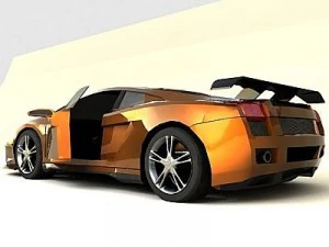 custom lamborghini 3D Model
