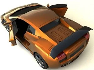 custom lamborghini 3D Model