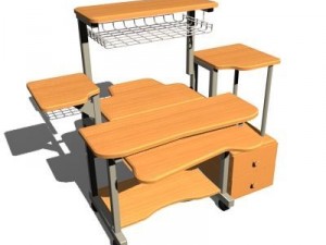 computer desk 3D Модель