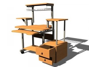 computer desk 3D Модель