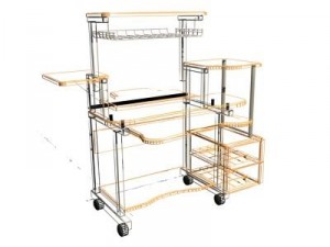 computer desk 3D Модель