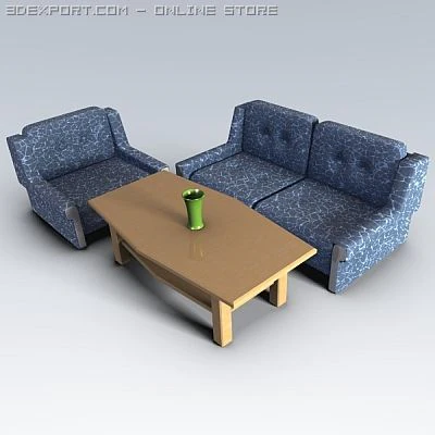 furniture 3D Model .c4d .max .obj .3ds .fbx .stl .blend 