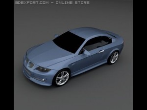 bmw m3coupe 3D Model