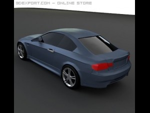 bmw m3coupe Modelo 3D