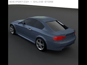 bmw m3coupe 3D Model
