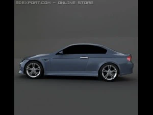 bmw m3coupe 3D Model