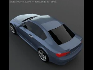 bmw m3coupe 3D Model